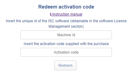 How to Redeem a Code for the Software License?